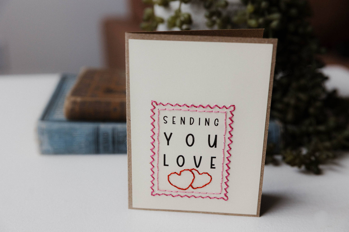Sending You Love Individual Greeting Card