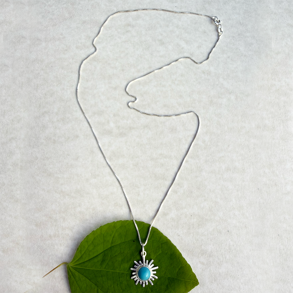 Solstice Sky Necklace - Sterling Silver
