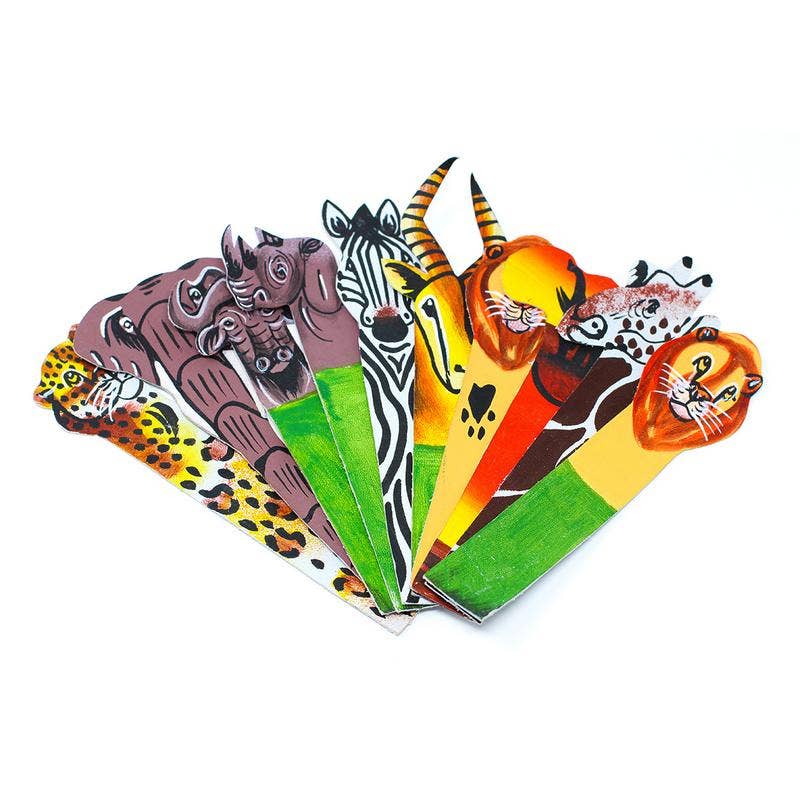Animal Design Leather Bookmark- Assorted Animals