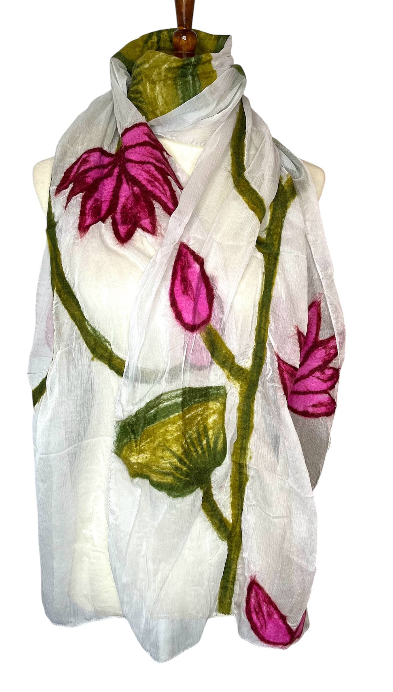 White Lotus Scarf