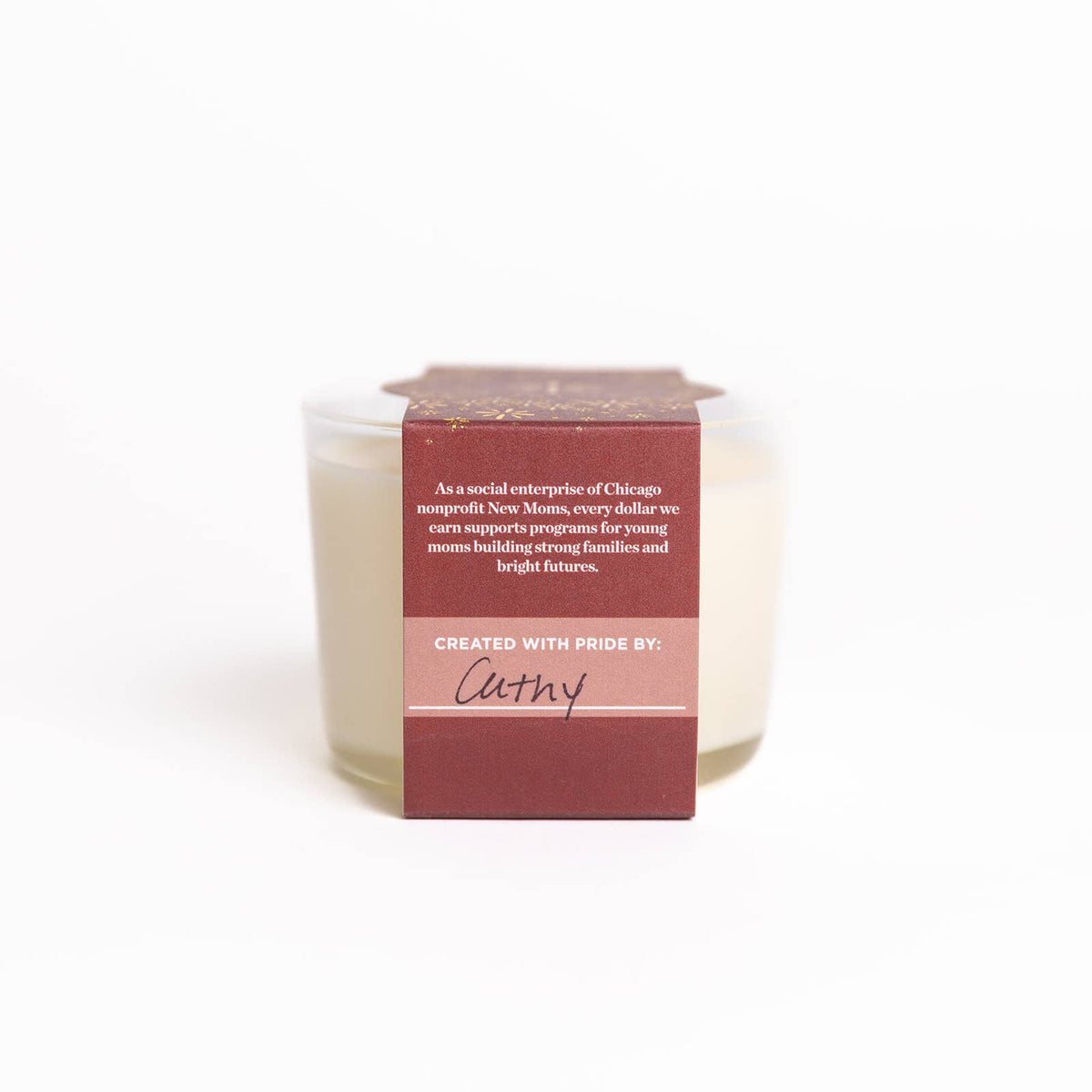 17oz Glass Pomegranate & Champagne Soy Candle
