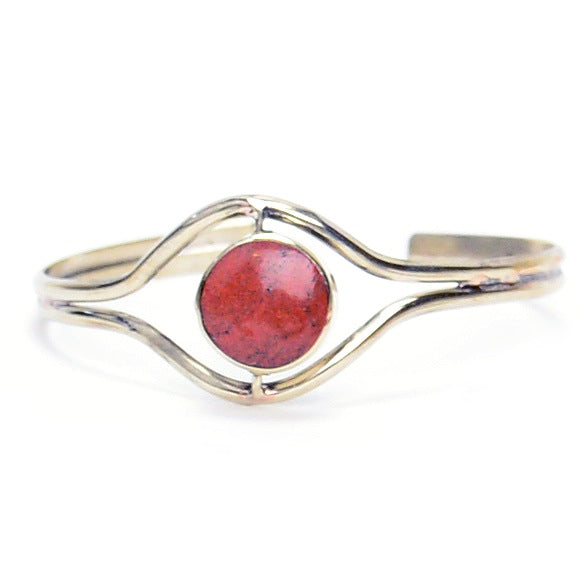 Flip Stone Cuff Bracelet - Assorted