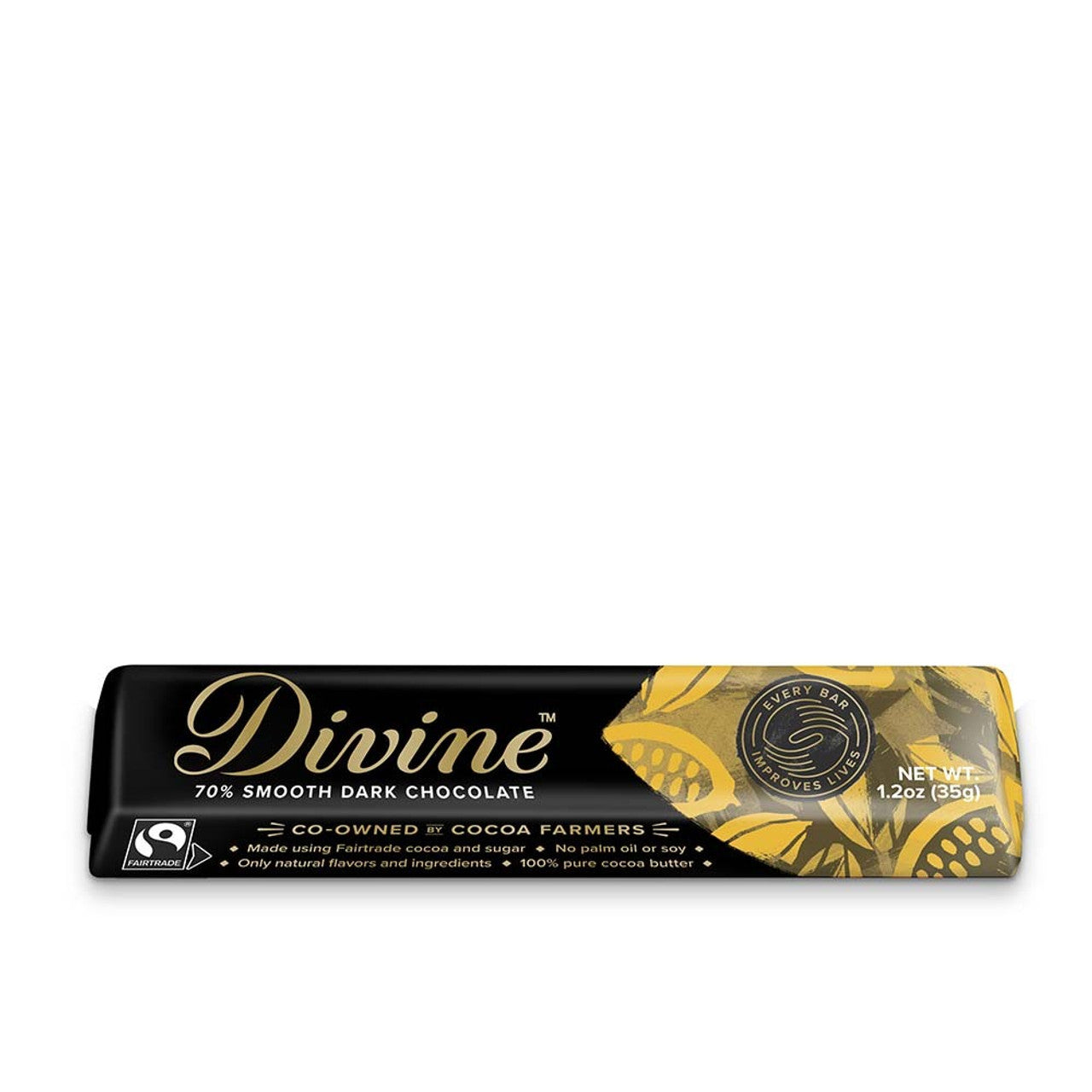 Chocolate Divine Dark 70% Snack Bar