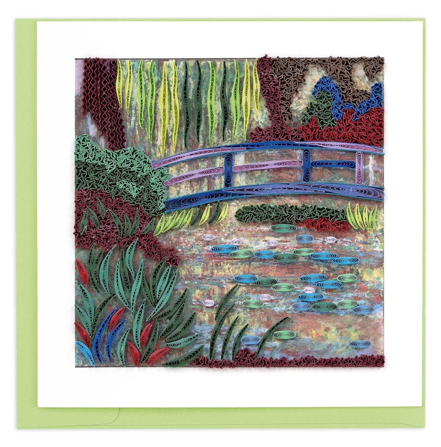 Quilled Artist Series - The Water Lily Pond, Monet