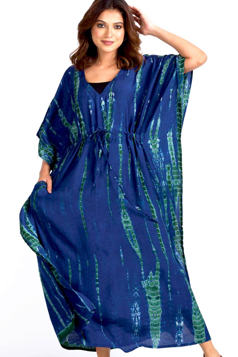 Shibori Caftans