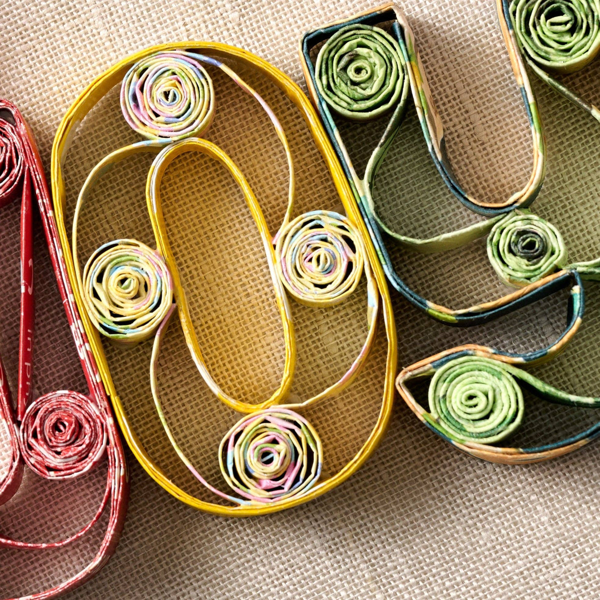Vui Joy Quilled Paper Decoration