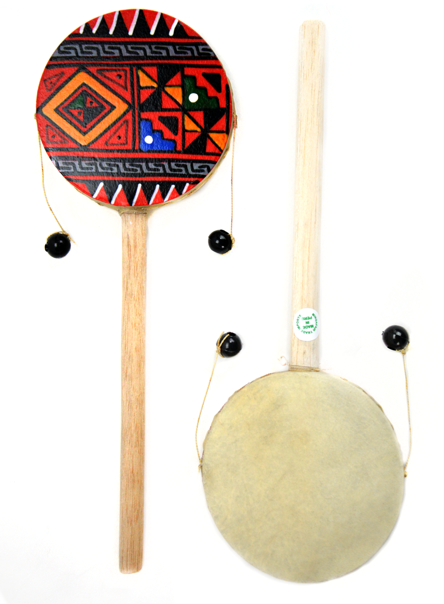 Painted Hand Drum - Assorted