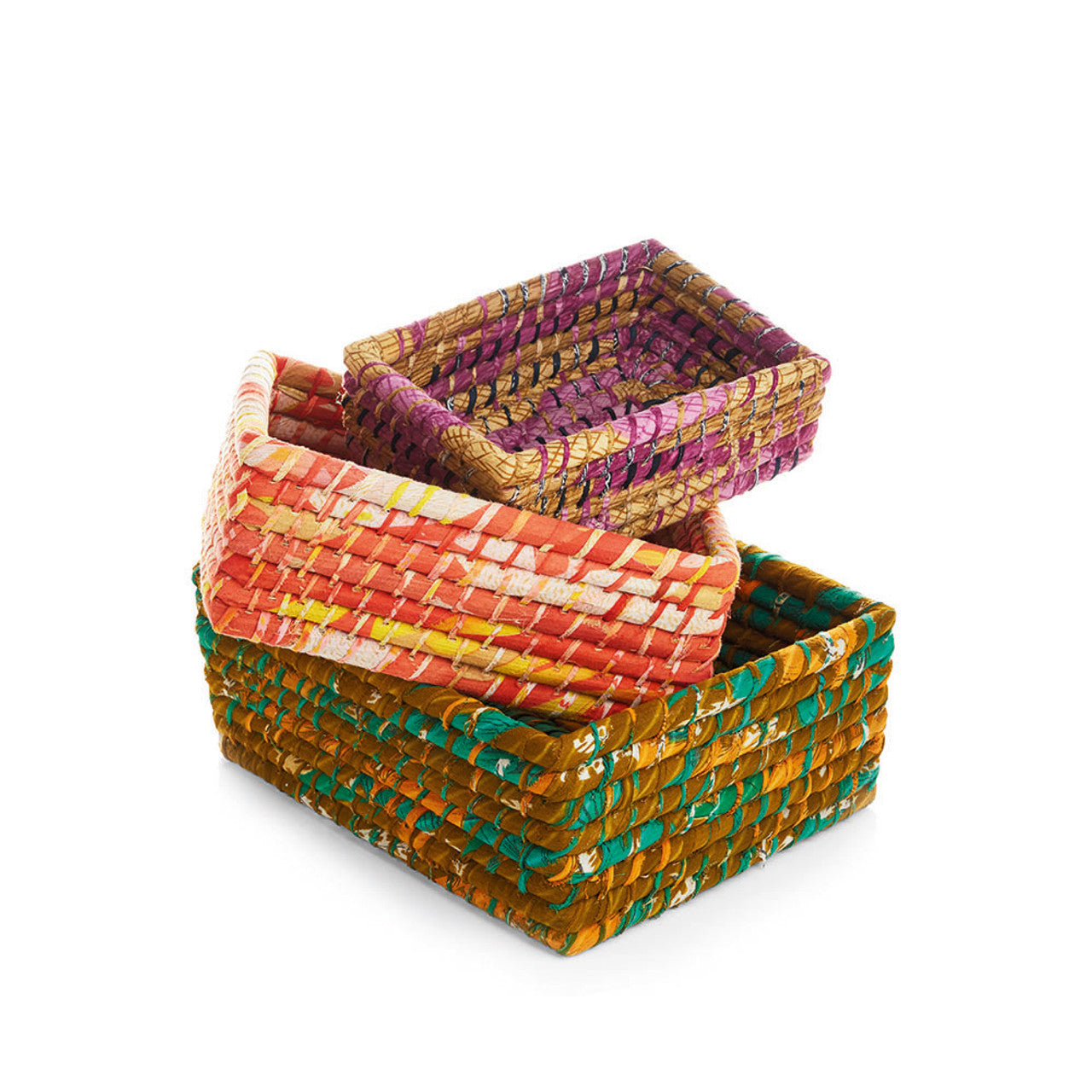 Rectangular Chindi Baskets