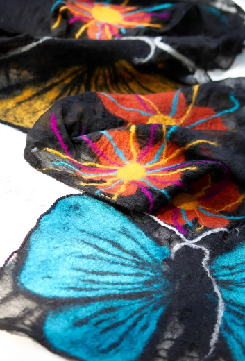 Monarch Butterfly Scarf