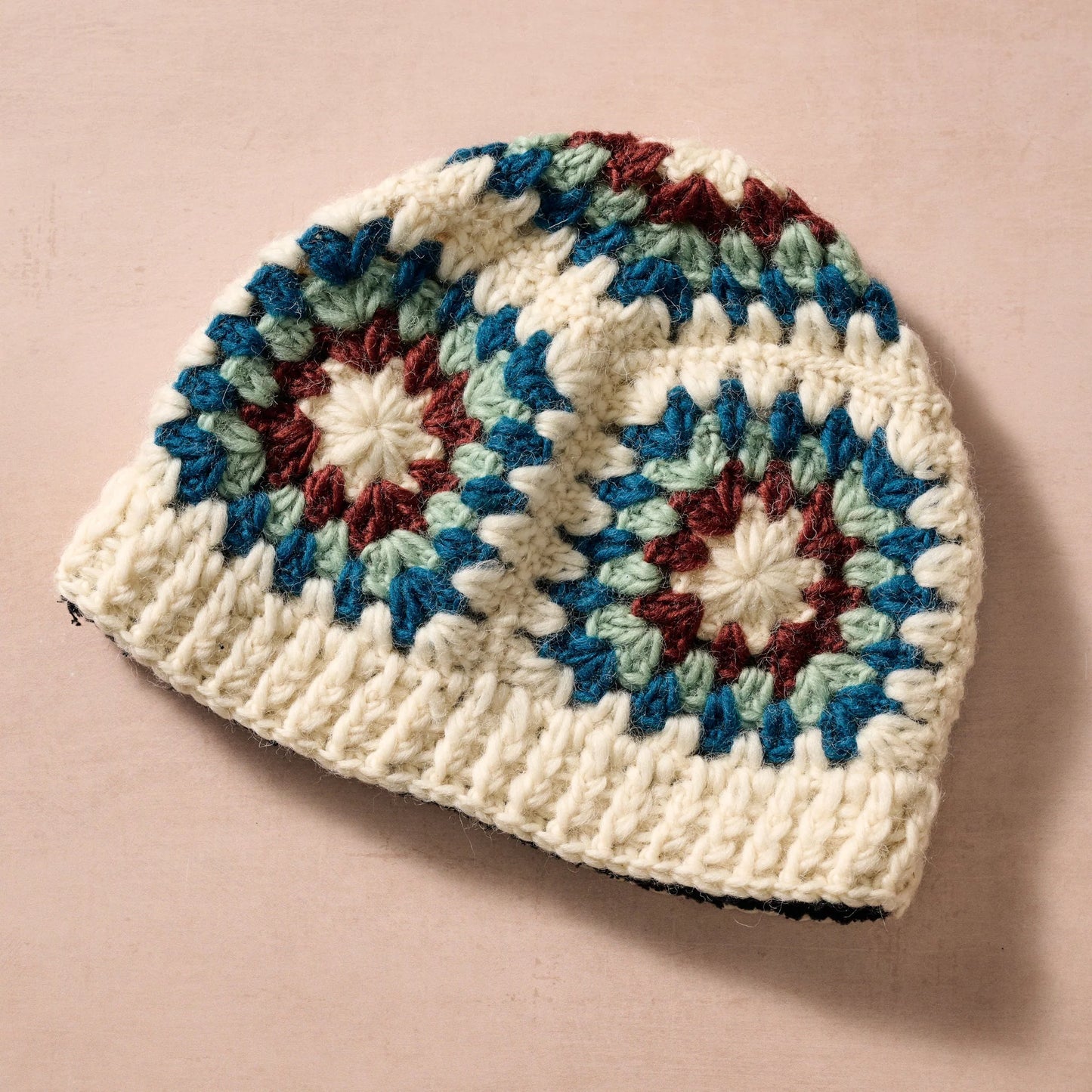 Jado Granny Square Hat