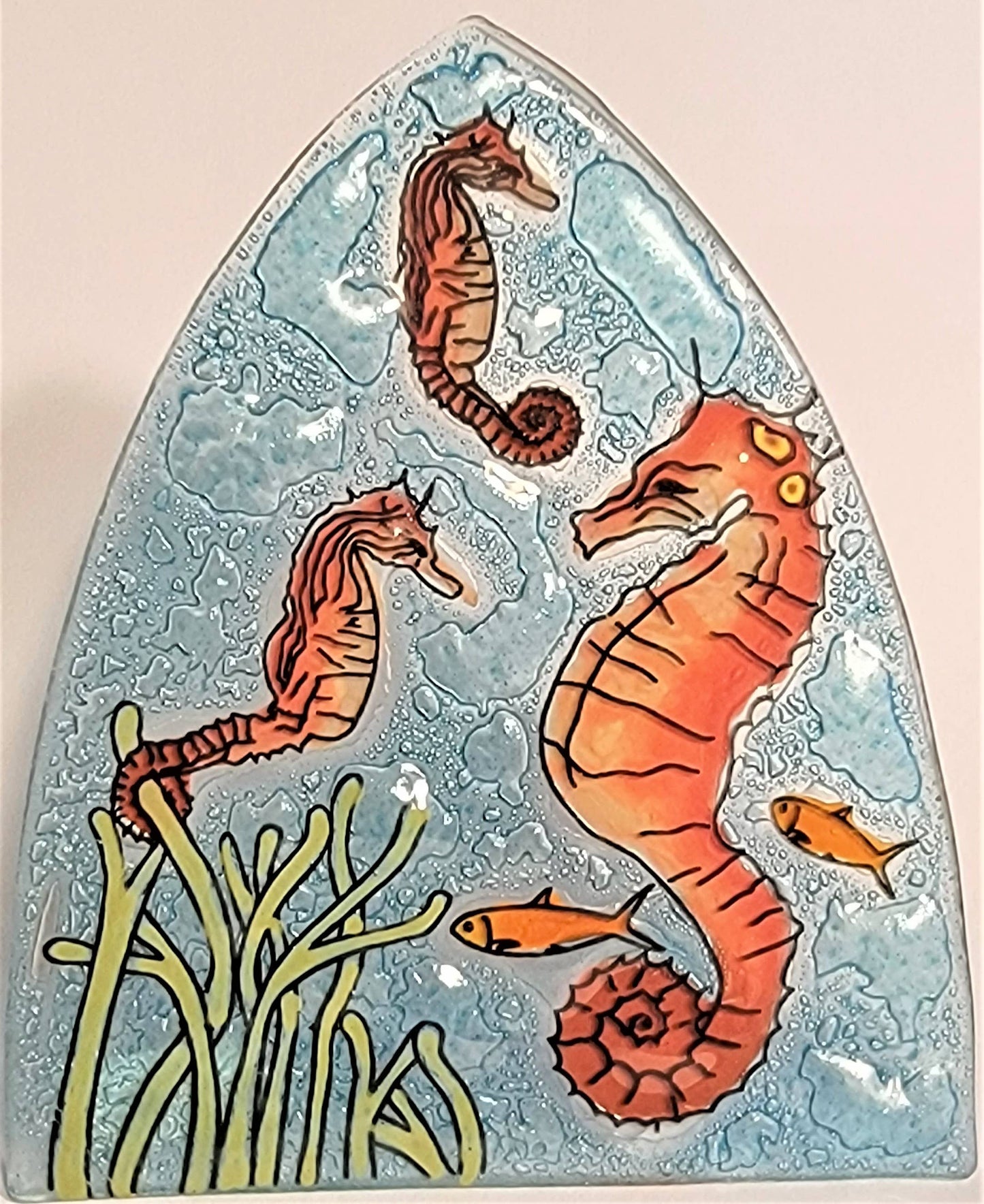 Sea Horse Family - Recycled Glass Nightlight