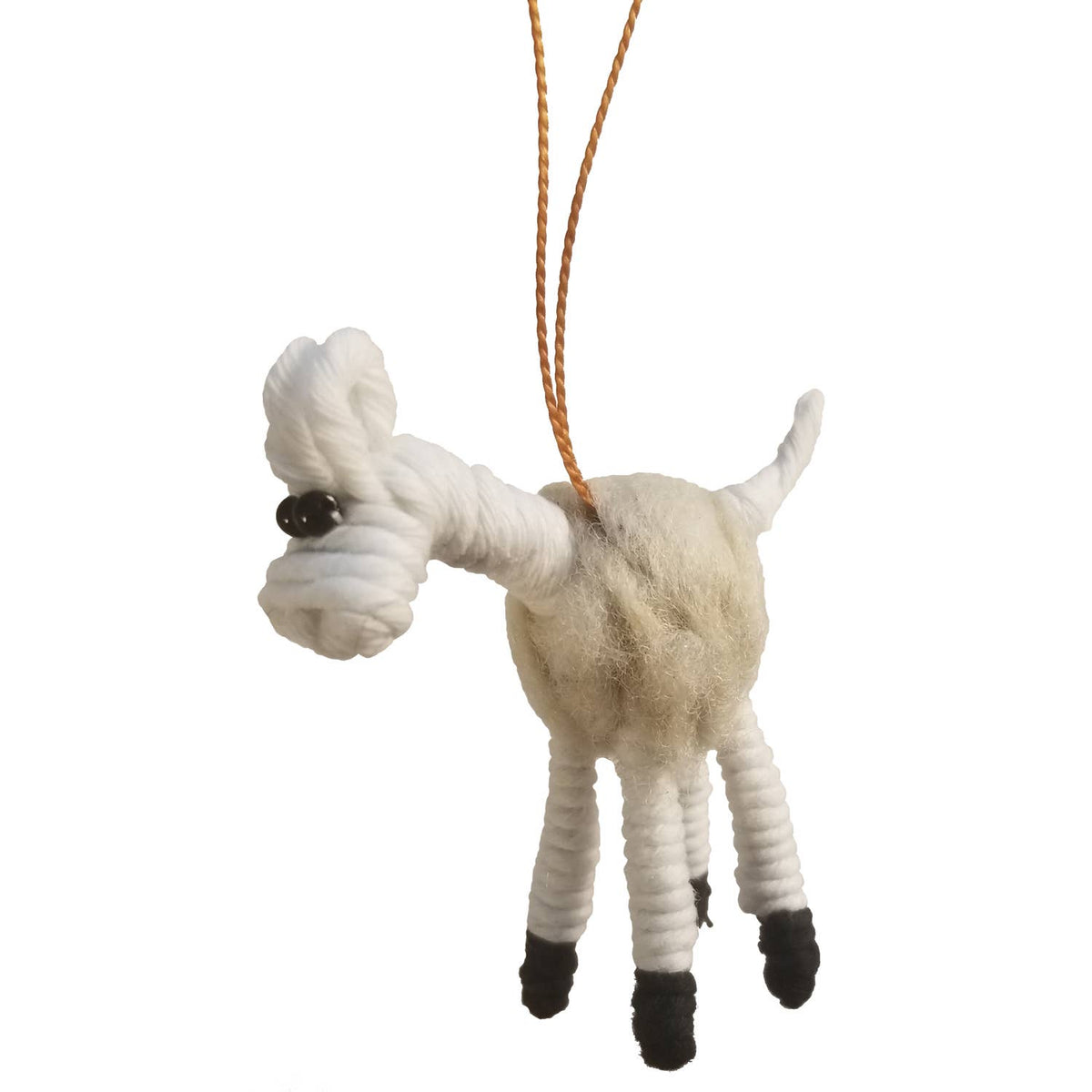 Cotton & Wire Farm Animal Ornaments