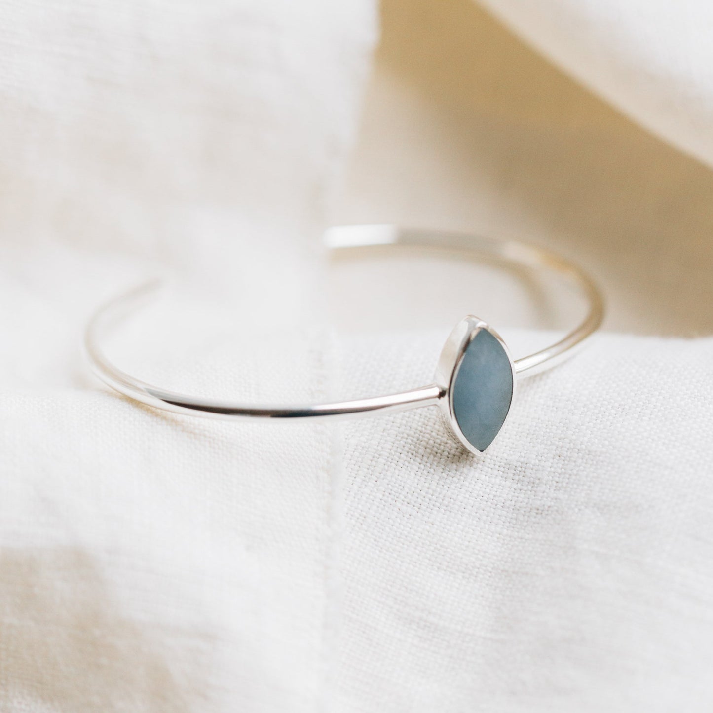 Celestial Silver Marquise Bracelet