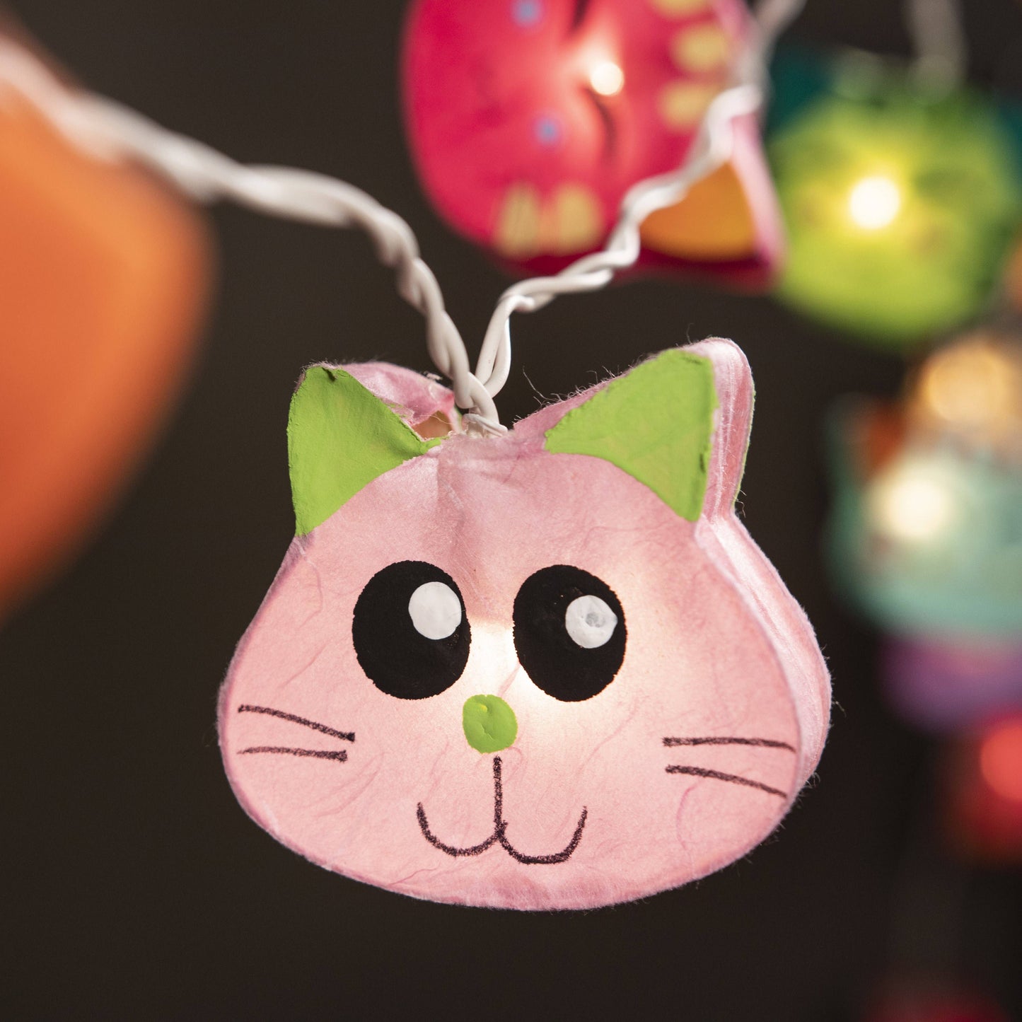 Plug-In String Lights - Kittens