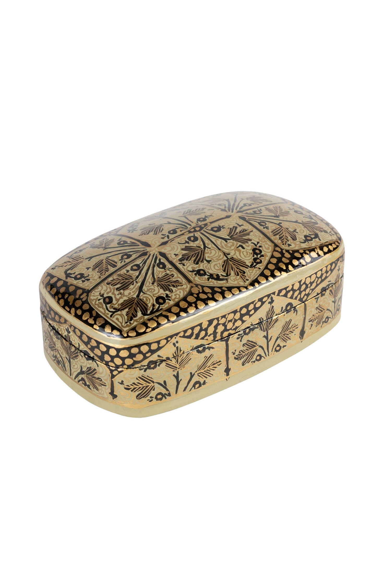 Leaf Motif Trinket Box