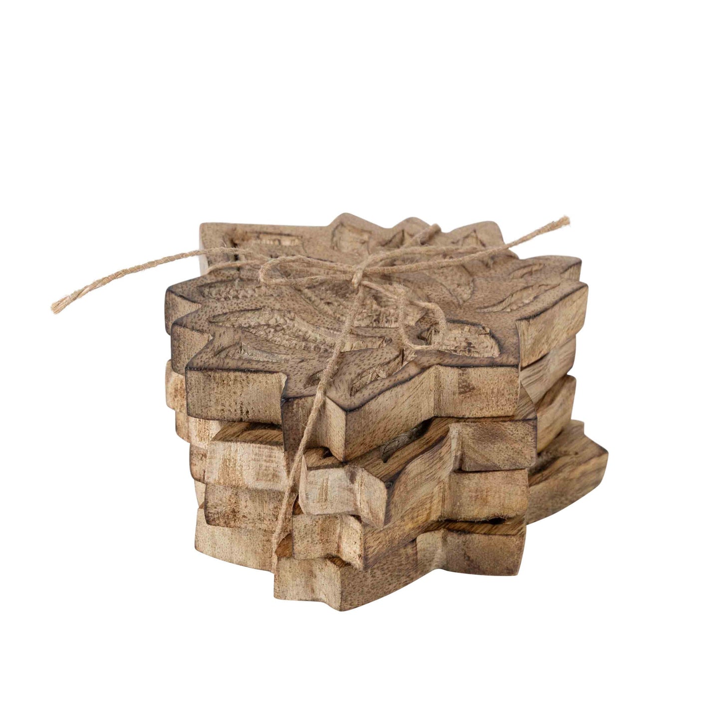 Lotus Blossom Coasters - Set of 4
