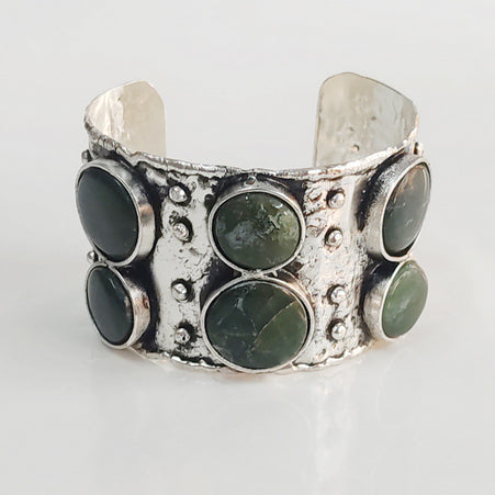 Surya Agate Cuff Bracelet