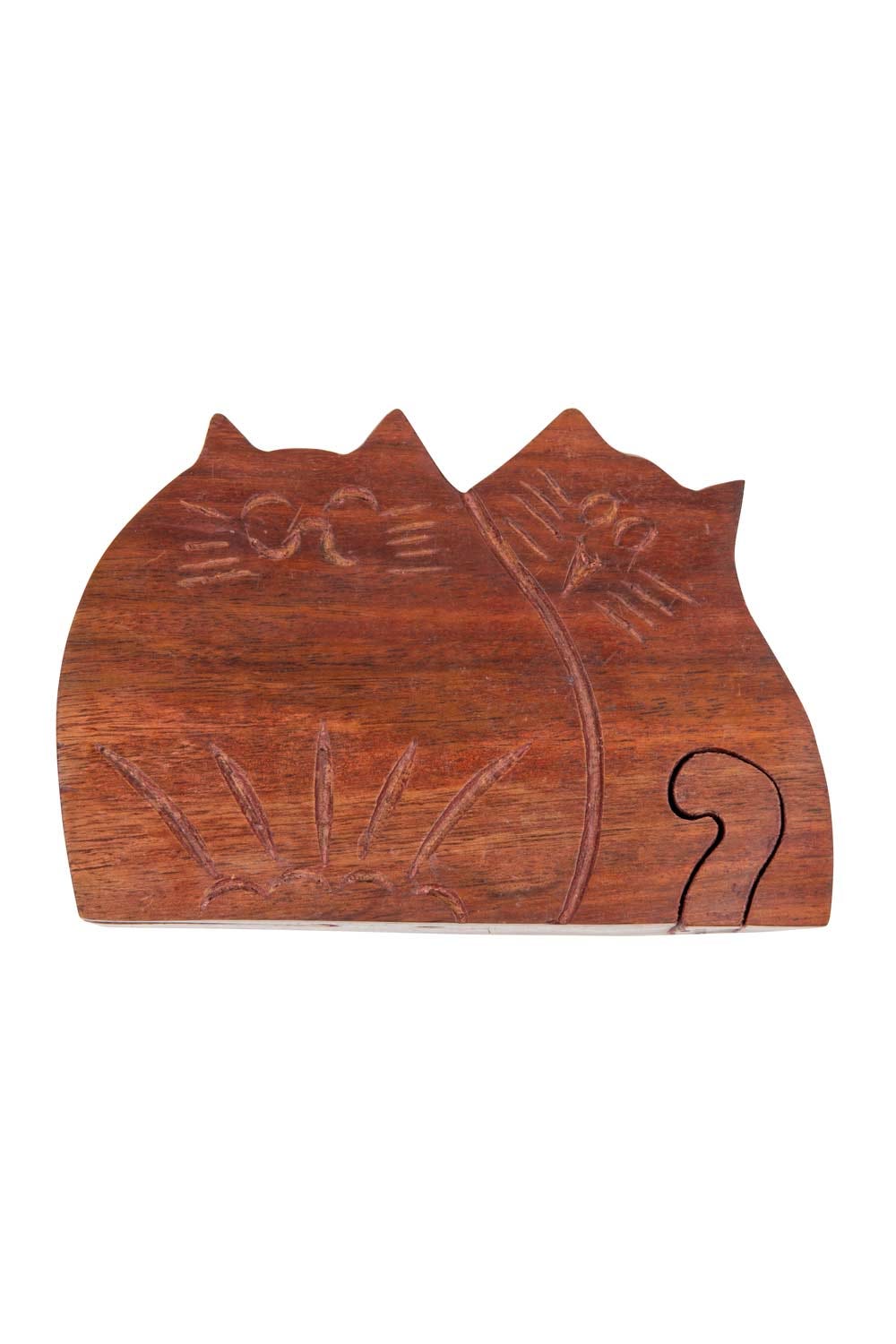 Twin Kitties Puzzle Box