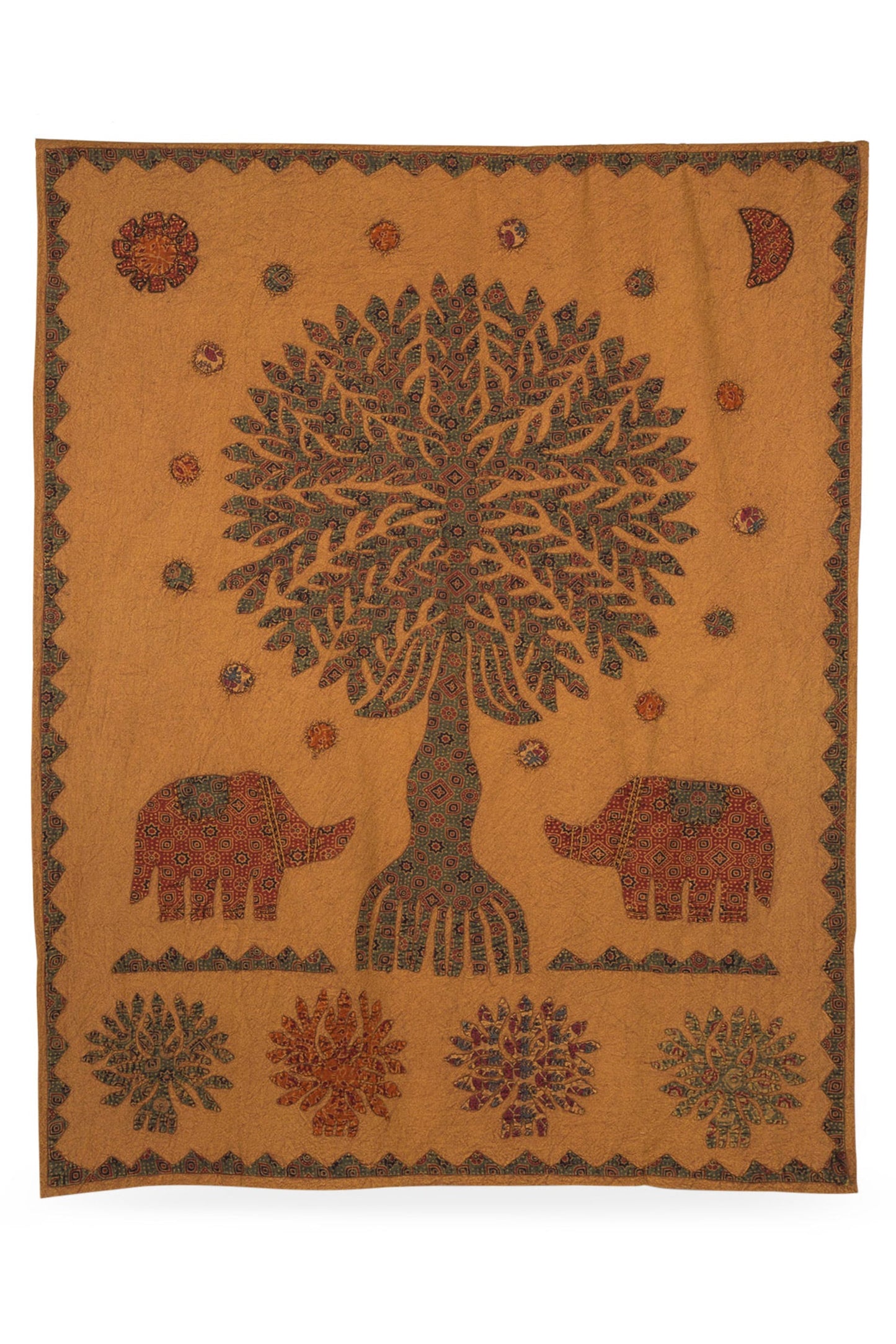Wllhng tree/eleph cttn 38Wx48
