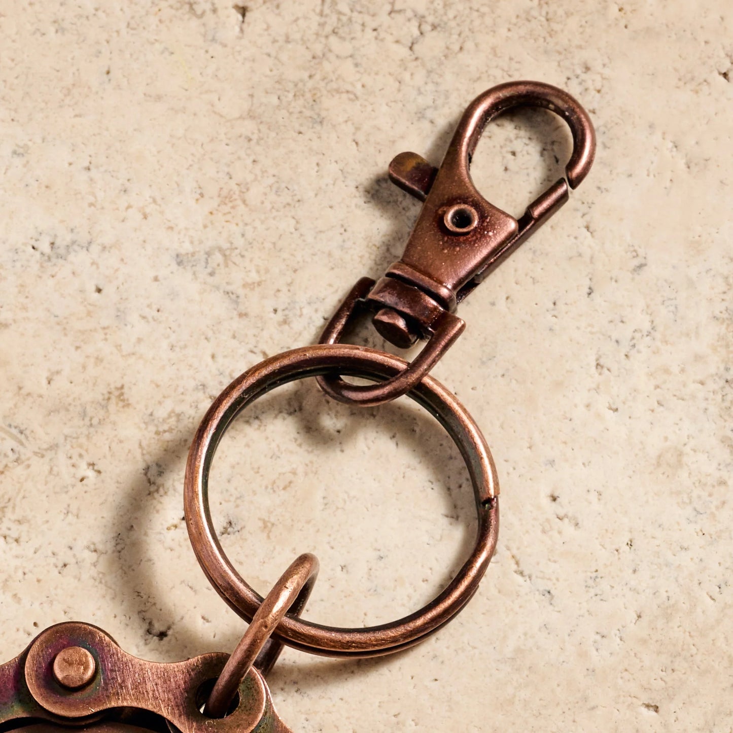 Bike Chain Bottle Opener Keychain