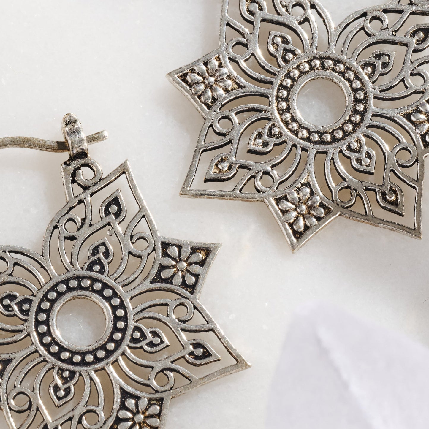 Floral Jali Earrings