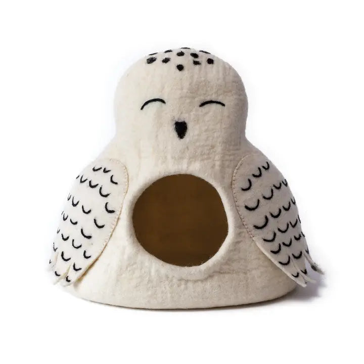 SNOWY OWL PET CAVE