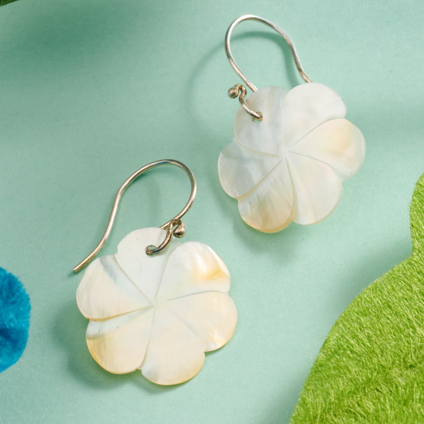Seroja Mother of Pearl Earrings