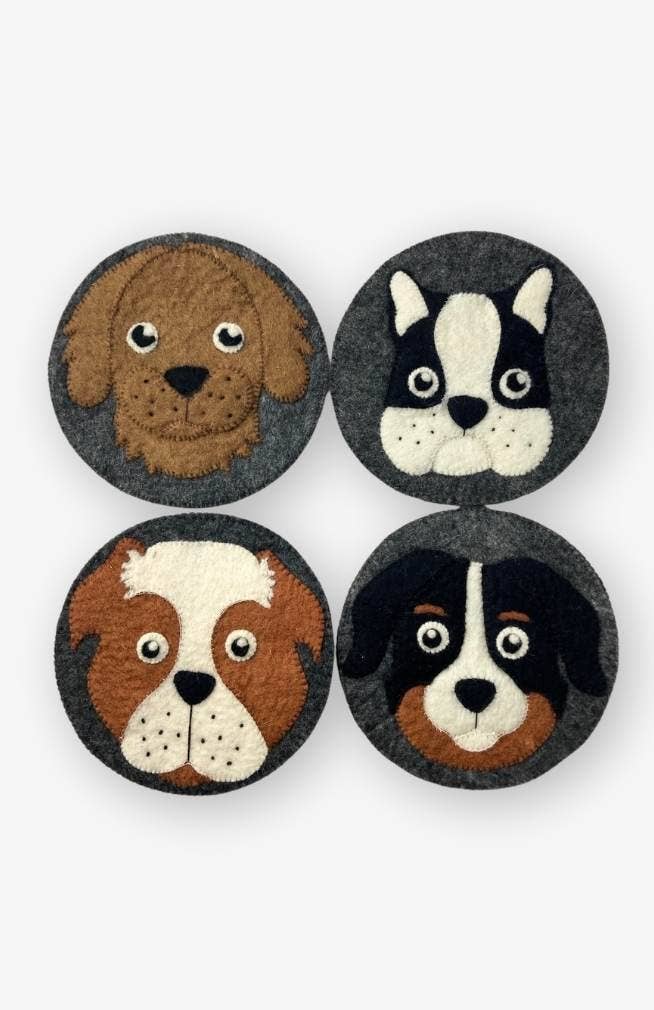 Felt Trivet - Dogs