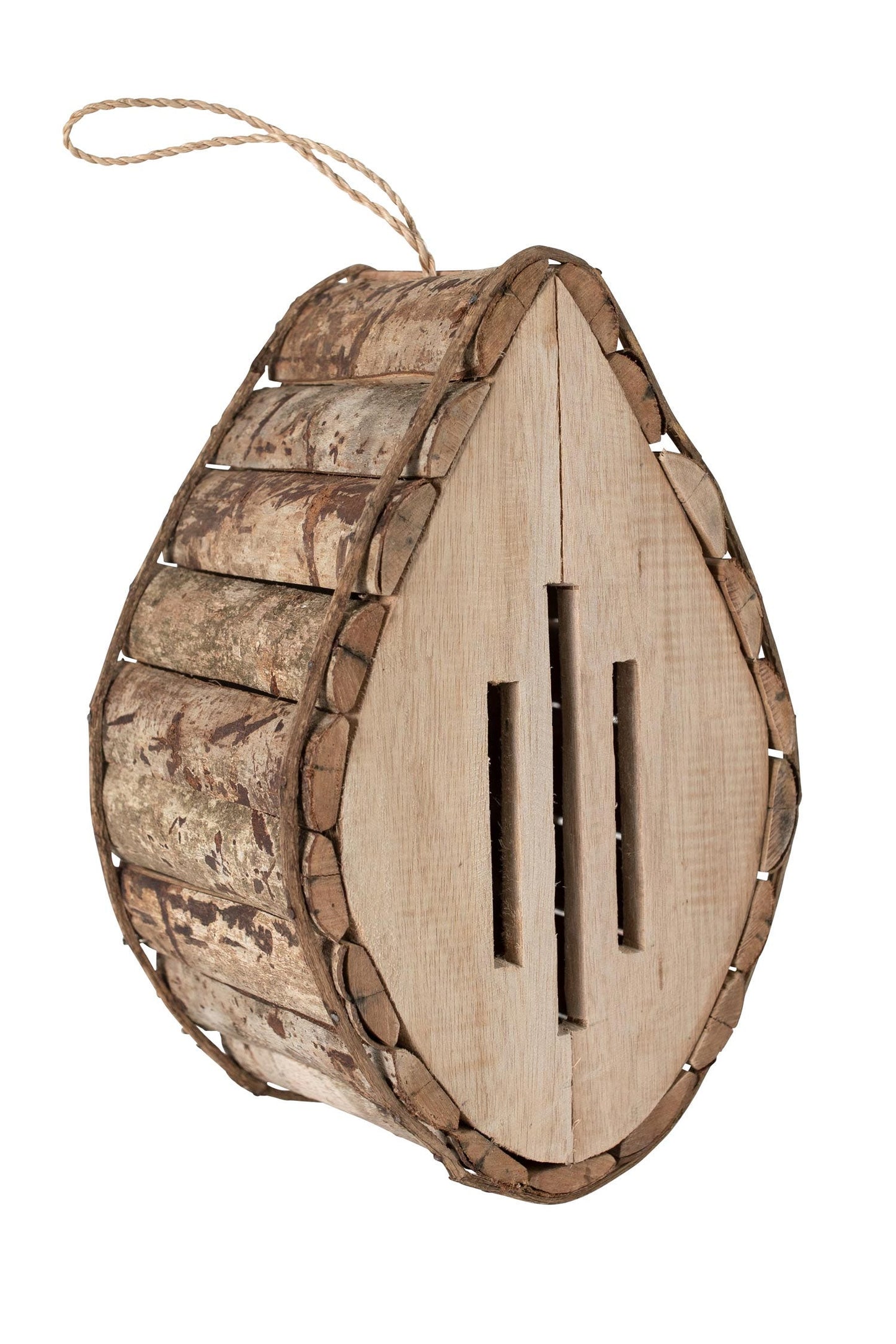 Butterfly house hanging twigs/wood 7Wx10Hx5 nat