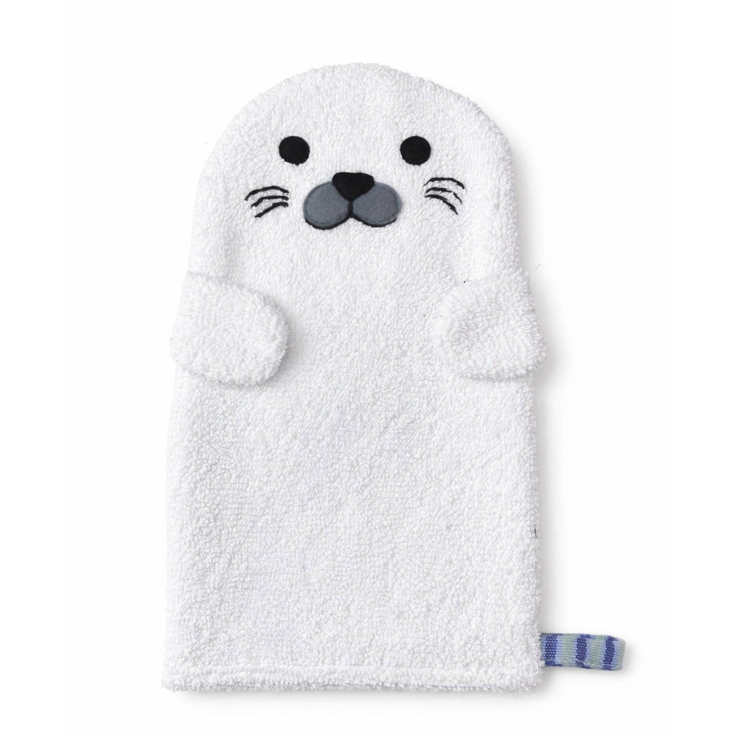Baby Washcloth Bath Mitt – Pearl the Seal
