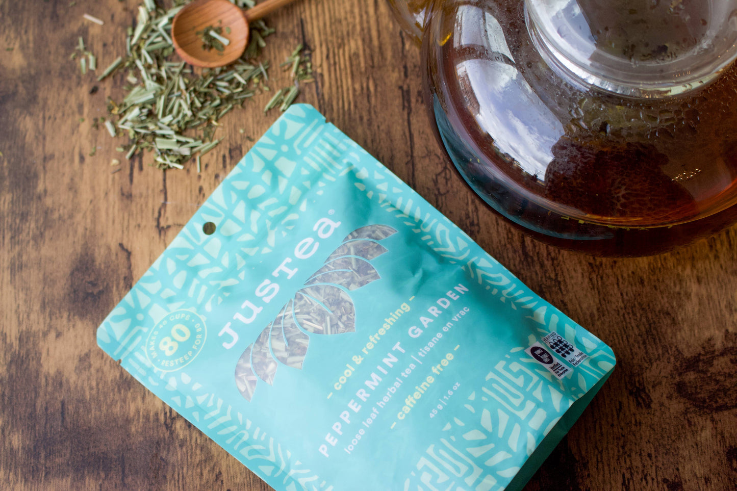 Peppermint Garden Herbal Tea Pouch