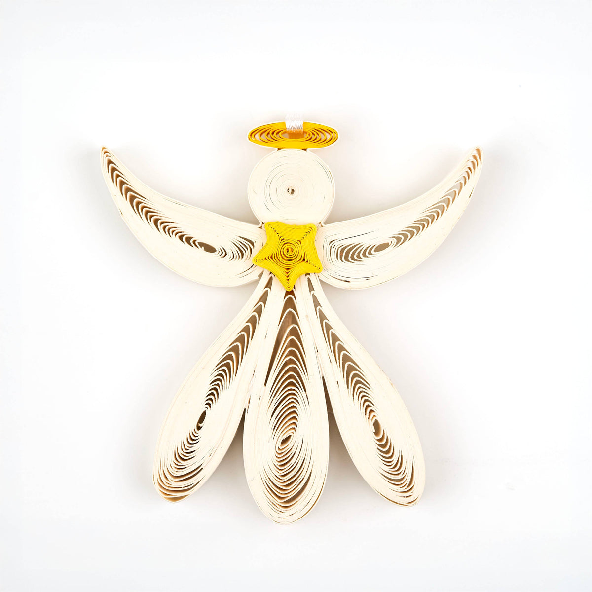 Angel Quilled Ornament
