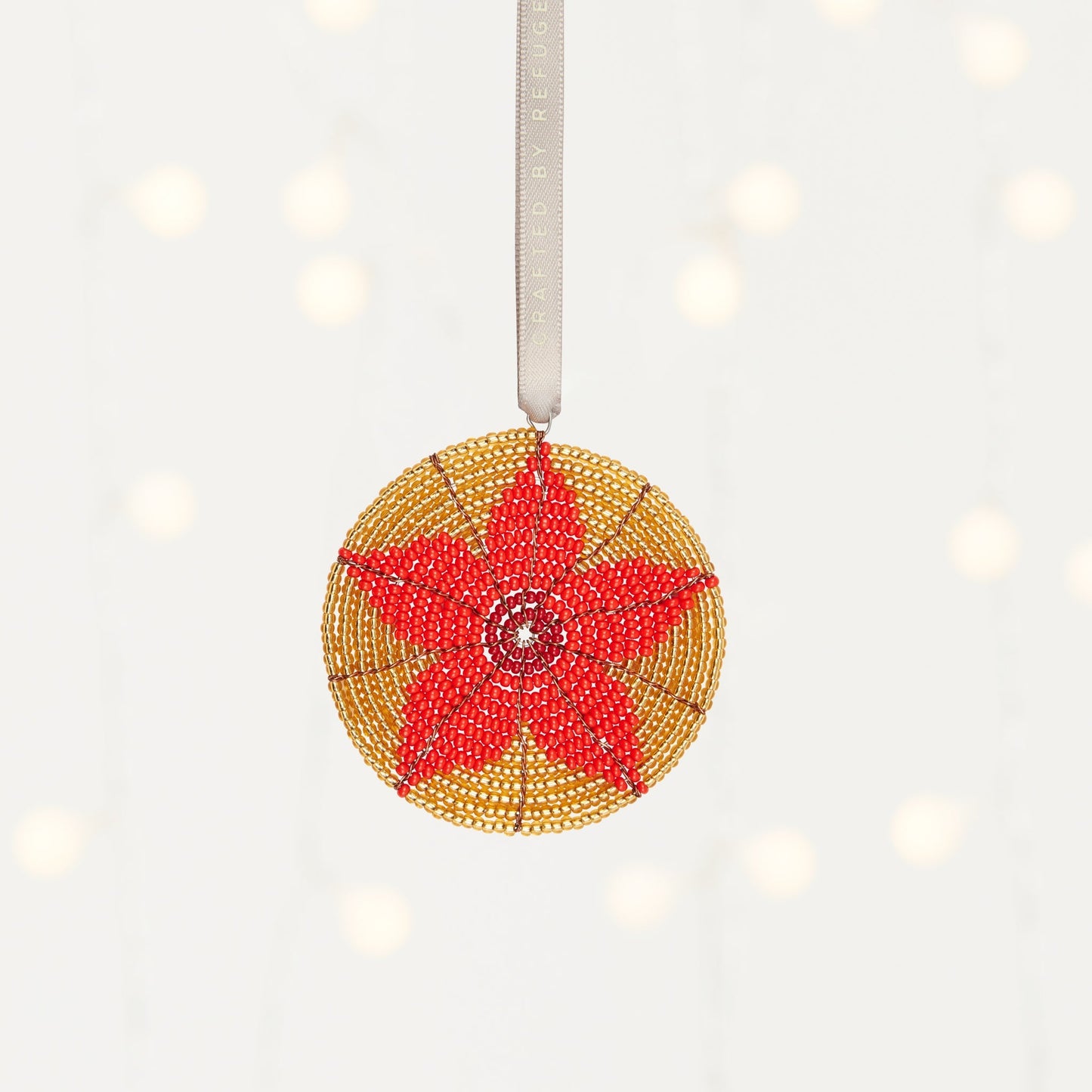 Ornament MADE51 Blossoms of Hope 2.5D bded circle