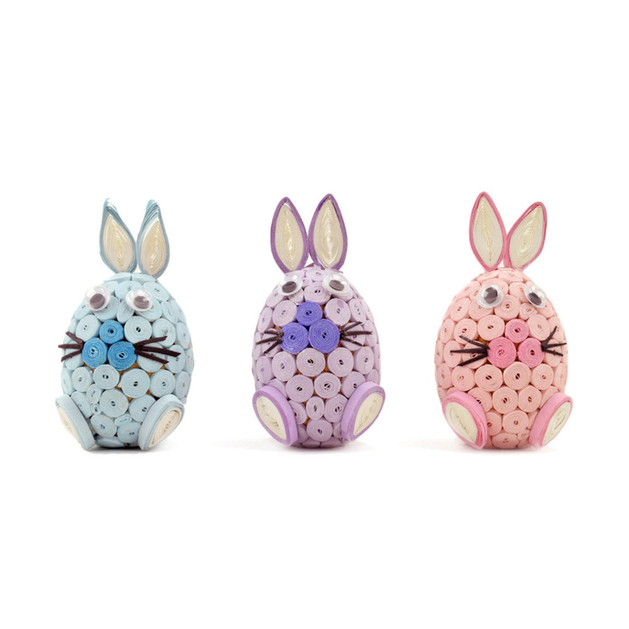 Pastel Quilled Bunny - Assorted