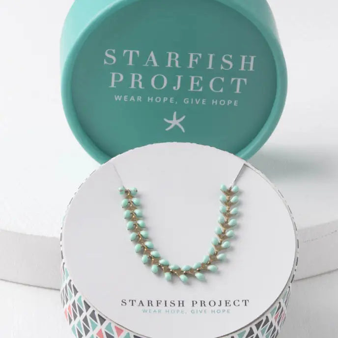 Seeds of Hope Necklace - Mint