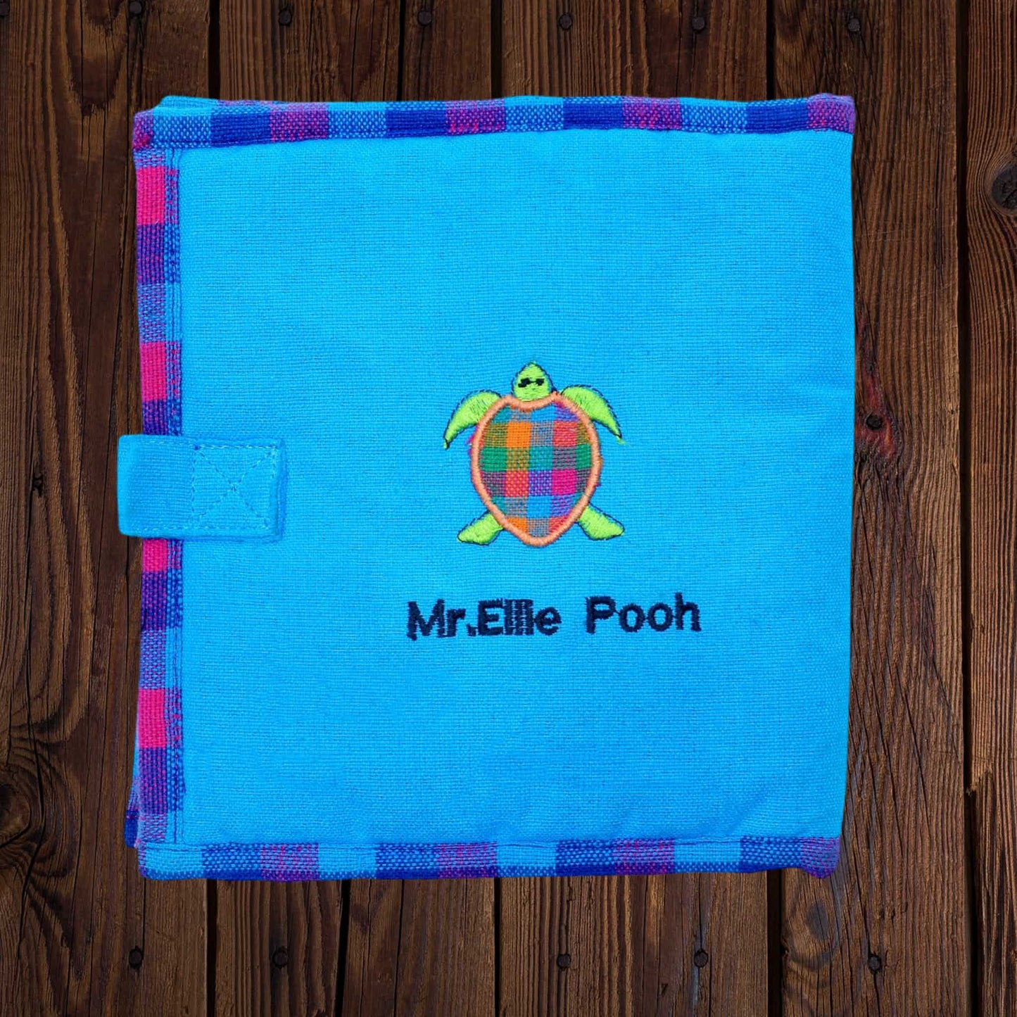 Fabric Kids' Book - Save The Turtles