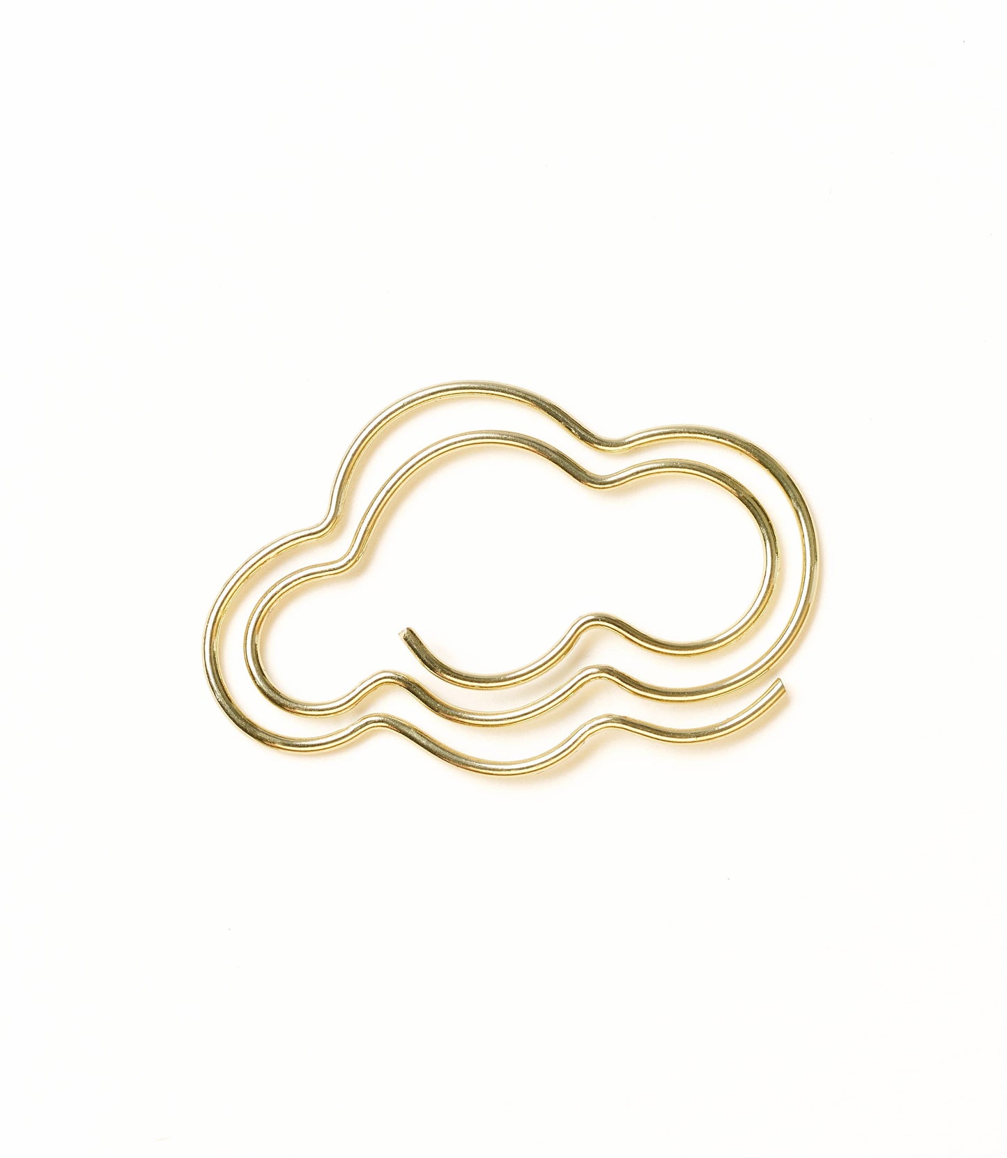 Kitaab Cloud Wire Bookmark - Gold
