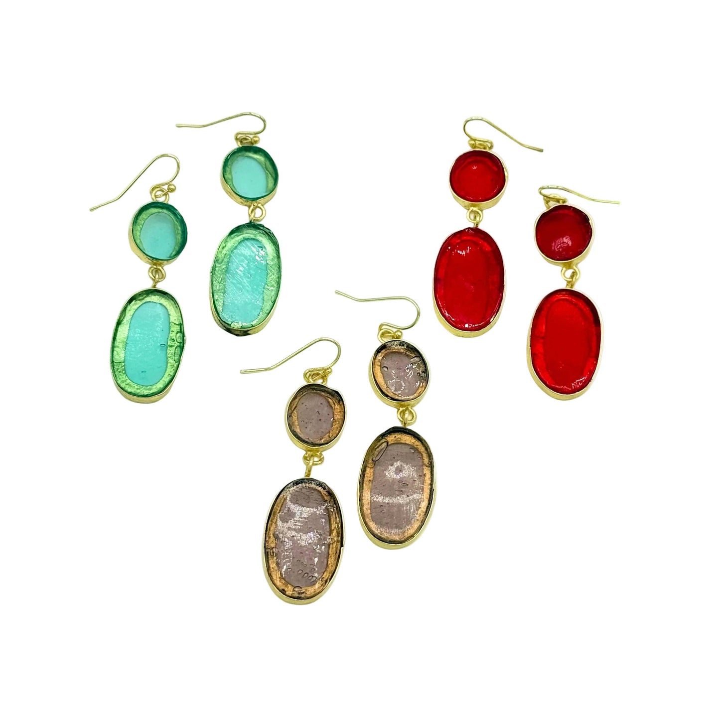 Vintage Window Pane Earrings