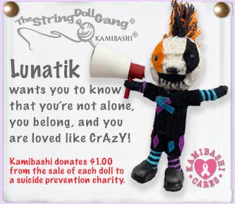 Lunatik String Doll Keychain