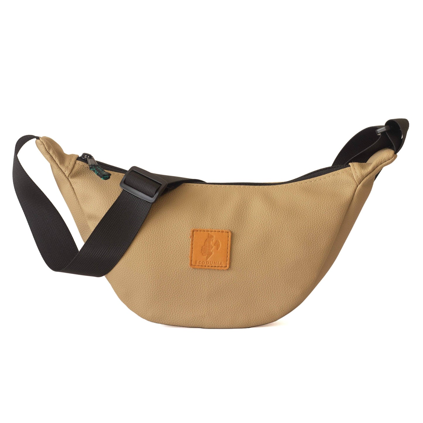 Round Mini Shoulder Bag – Vegan Leather, Assorted Colors