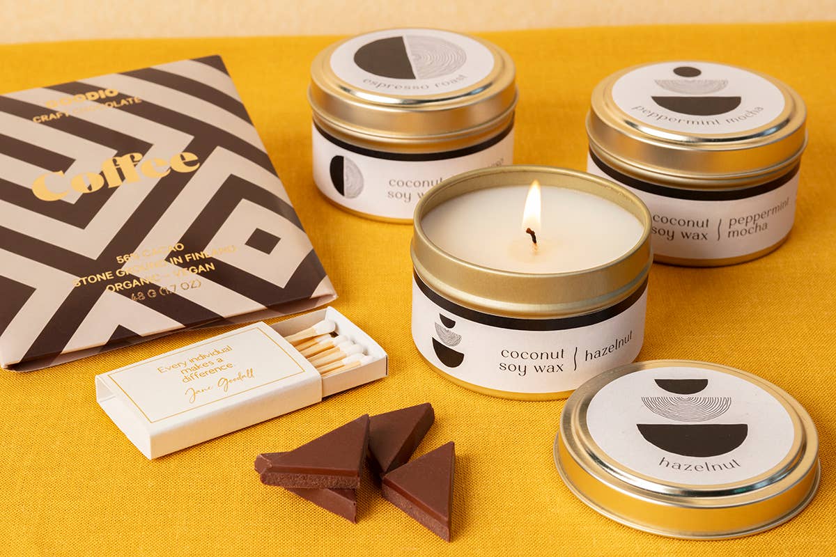 Cafe Candle - Peppermint Mocha