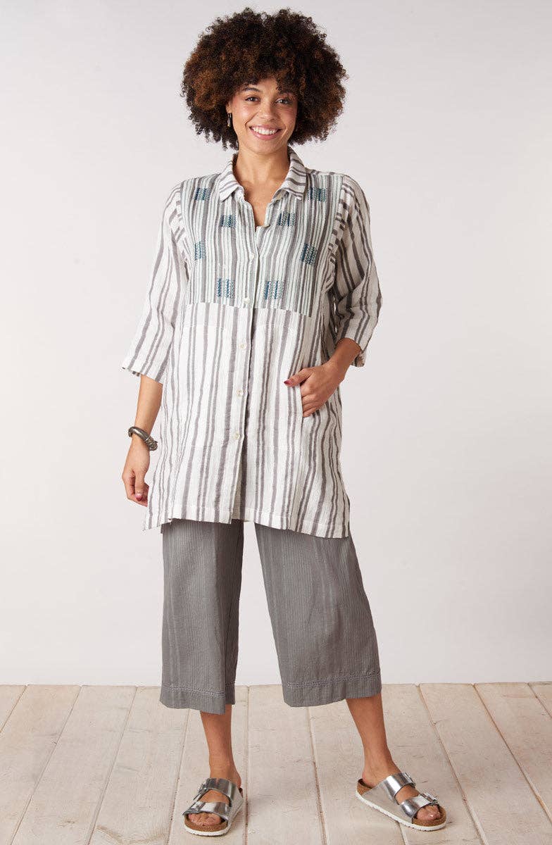 Voile Lightweight Pull-On Layering Culottes
