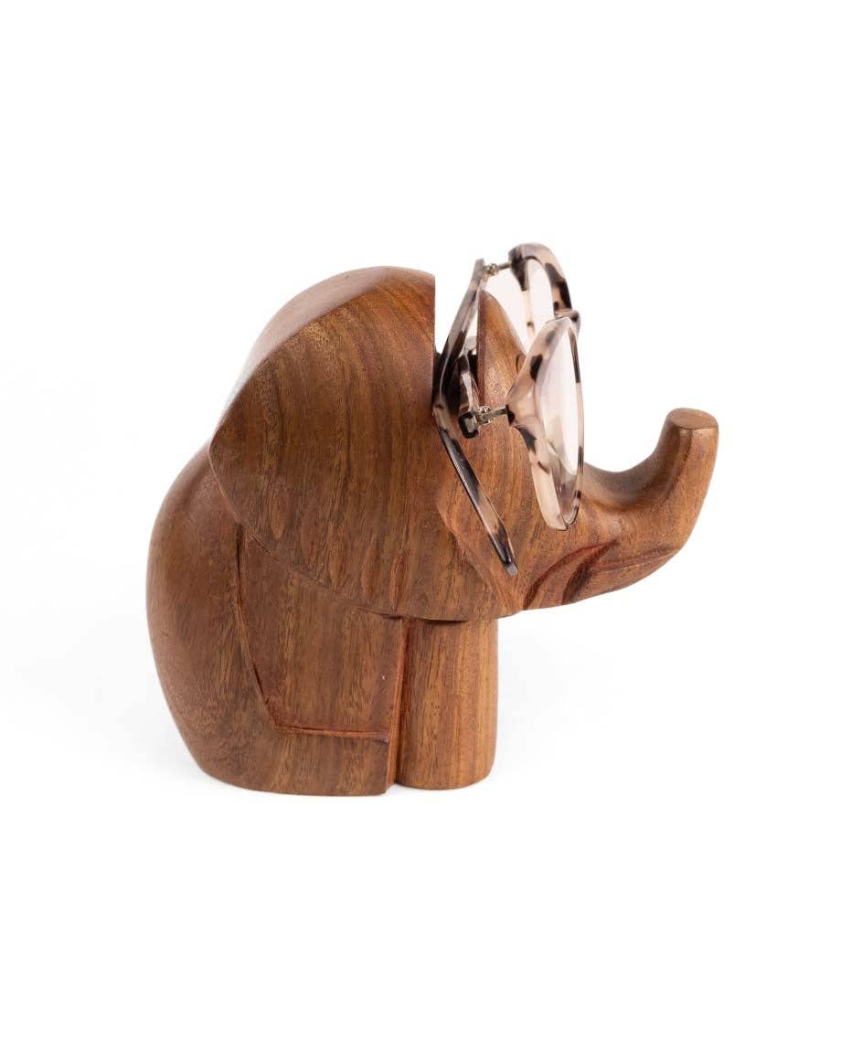 Elephant Eyeglass Holder Stand