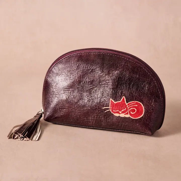 Kittee Leather Drop-in Bag