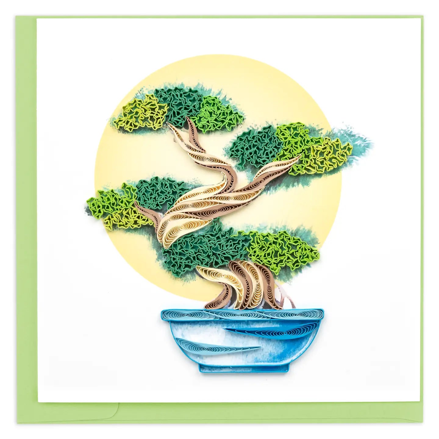 Quilled Bonsai Tree Greeting Card