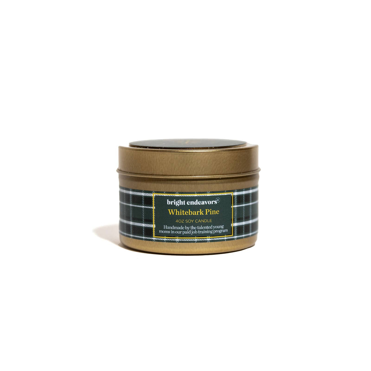 8oz Tin Soy Candle - Whitebark Pine