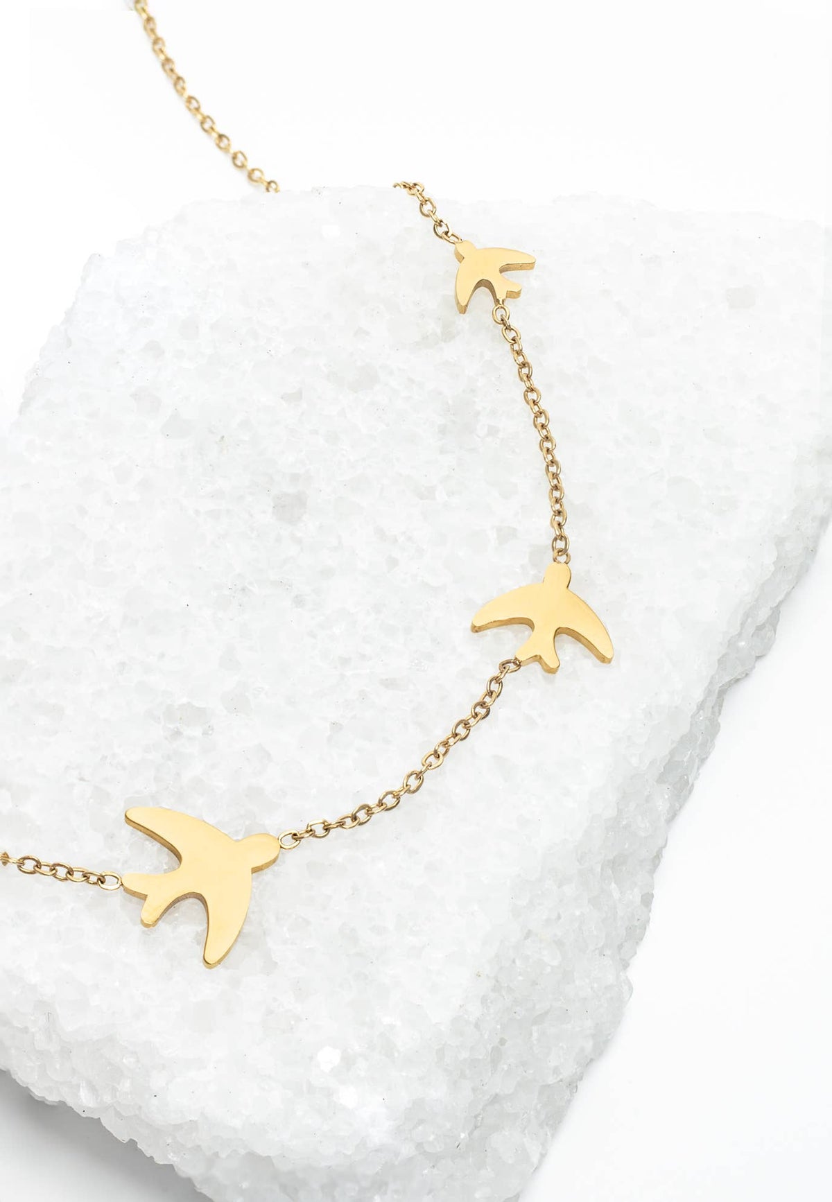 Sparrow Gold Necklace