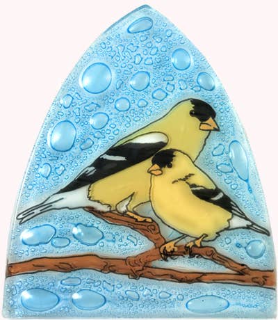 Goldfinch - Recycled Glass Nightlight