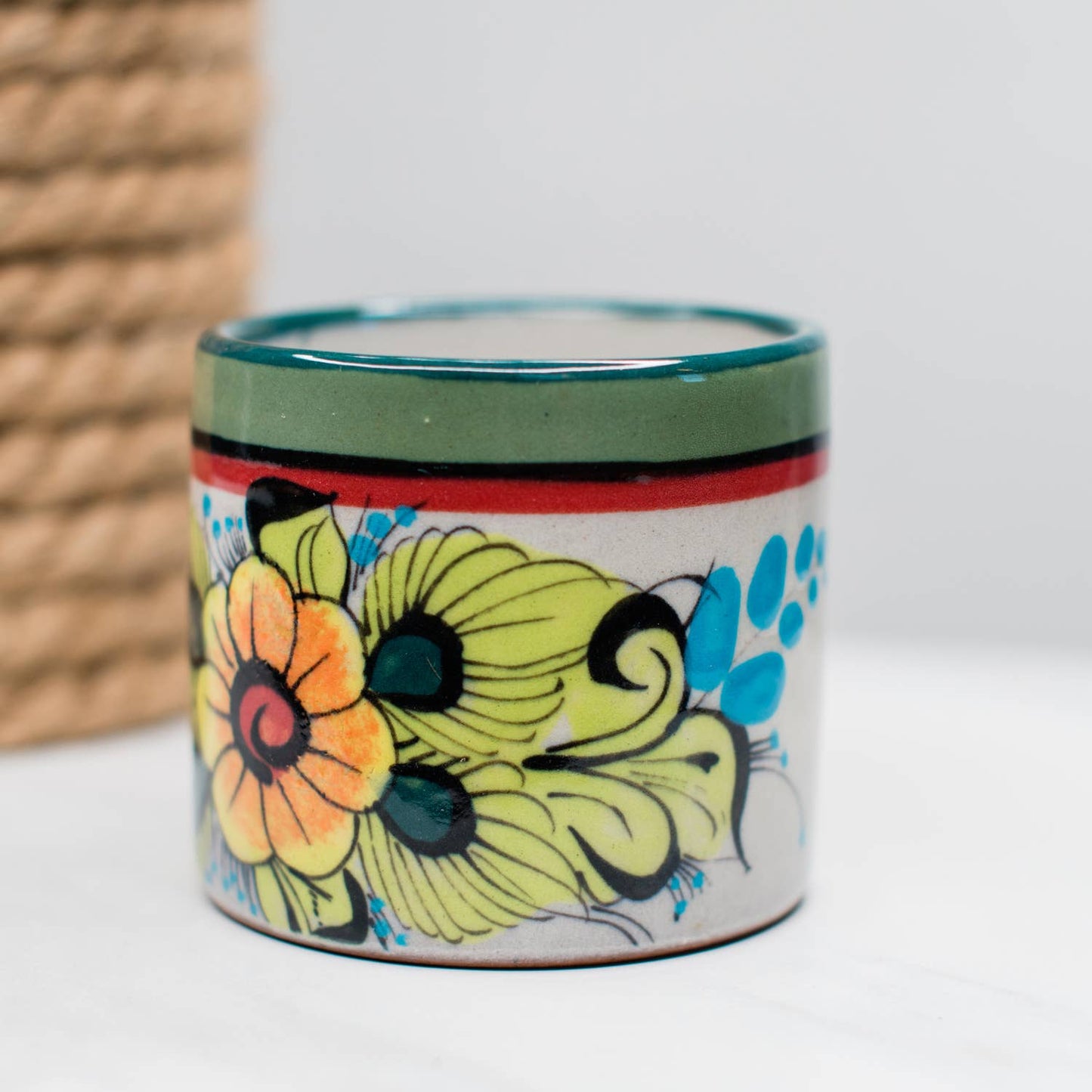 Wild Bird Handle-less Mug/Planter