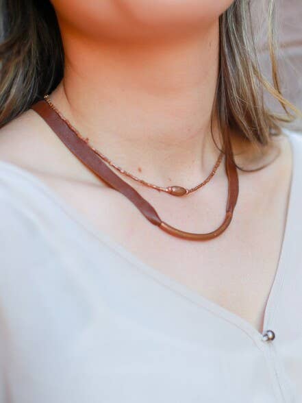 Emnet Dainty Necklace - Copper